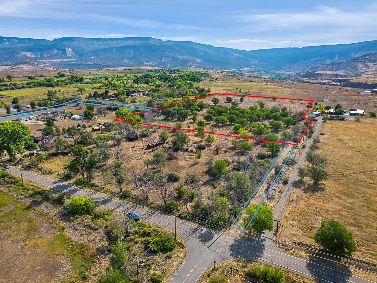 3003 Purdy Mesa Road Whitewater, CO 81527 - Photo 29 of 33 an aerial view of residential houses with outdoor space