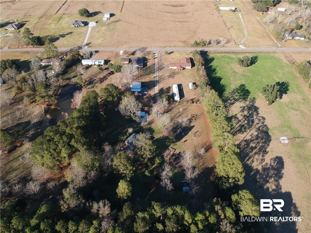 13301 A Hugh Fort Road Grand Bay, AL 36541 - Photo 34 of 34 Bird's eye view with a rural view