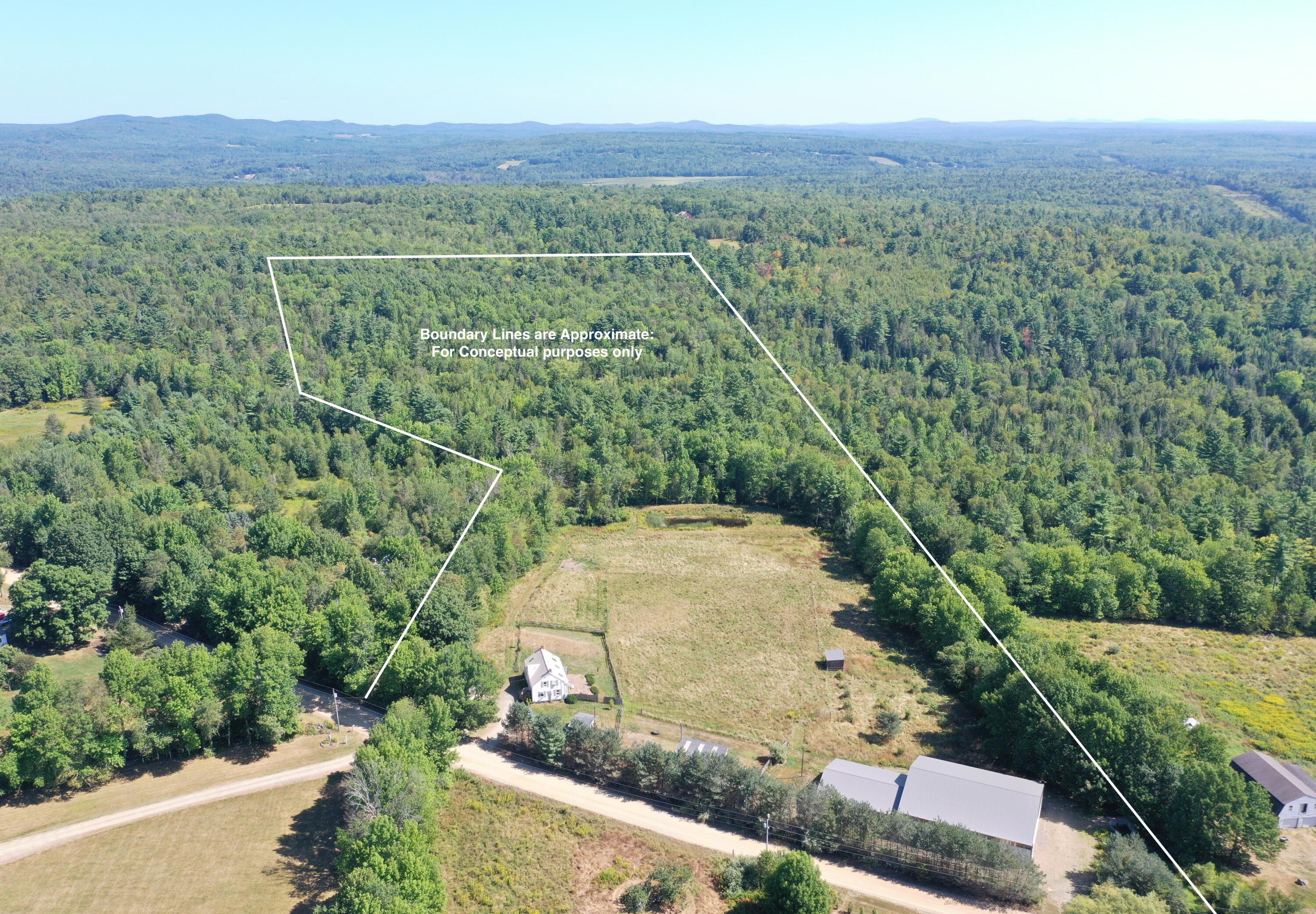 229 Choate Road Montville, ME 04941 - Photo 5 of 85 Conceptual Boundary Lines