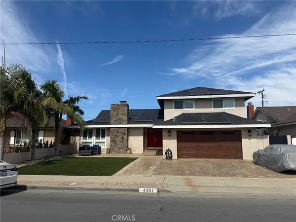a view of house and street