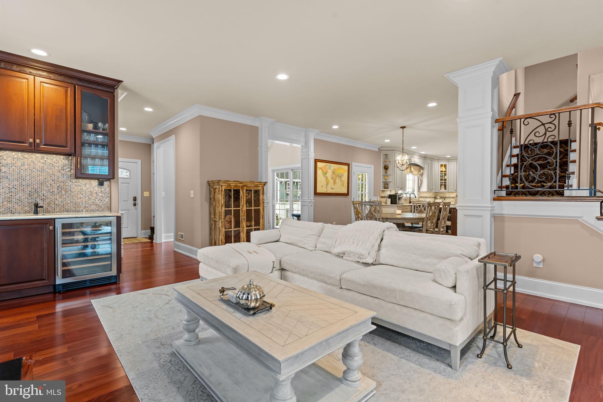201 Golf Hills Road Havertown, PA 19083 - Photo 16 of 71 a living room with furniture and a wooden floor