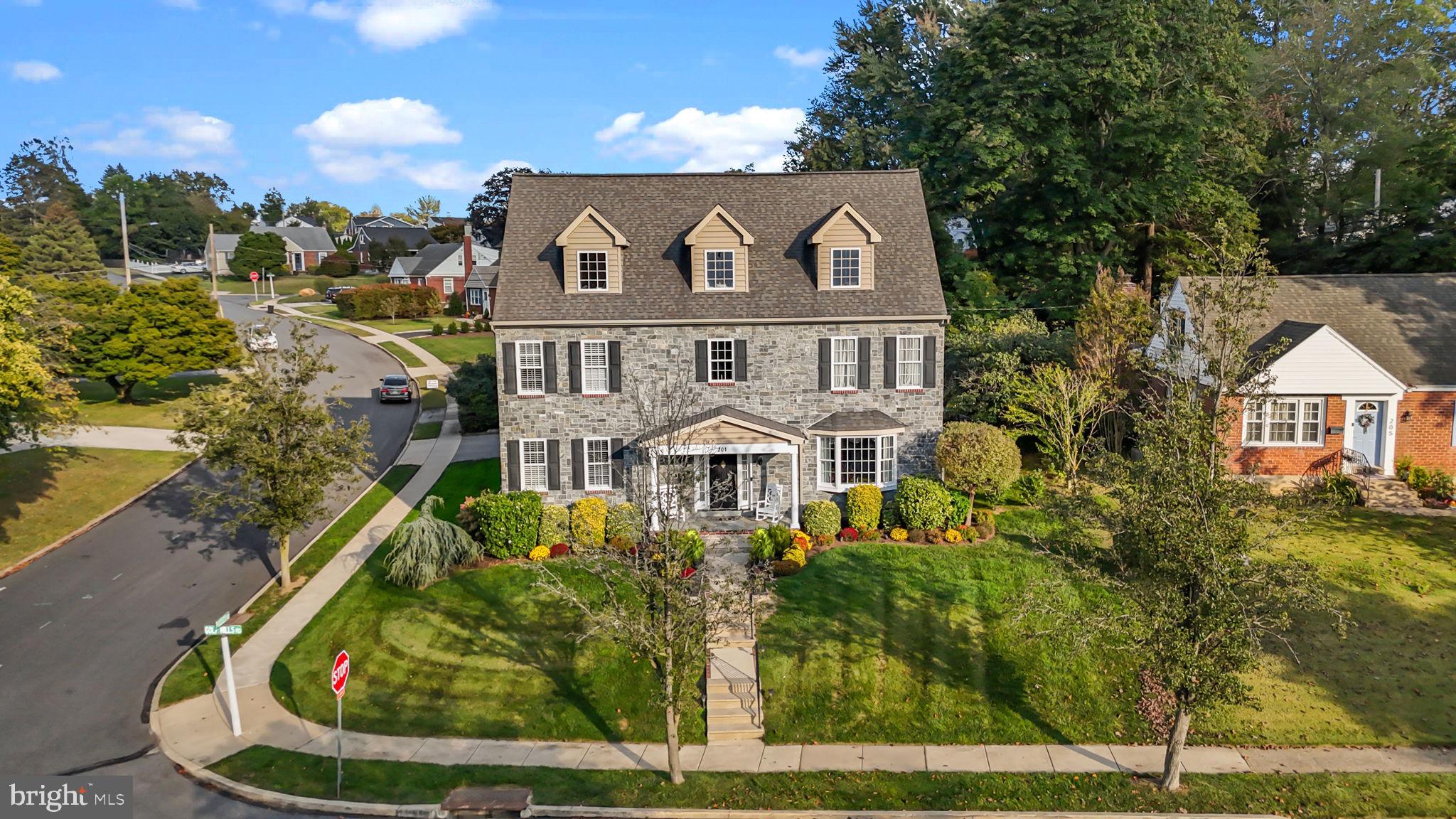 201 Golf Hills Road Havertown, PA 19083 - Photo 2 of 71 a front view of a house with a yard