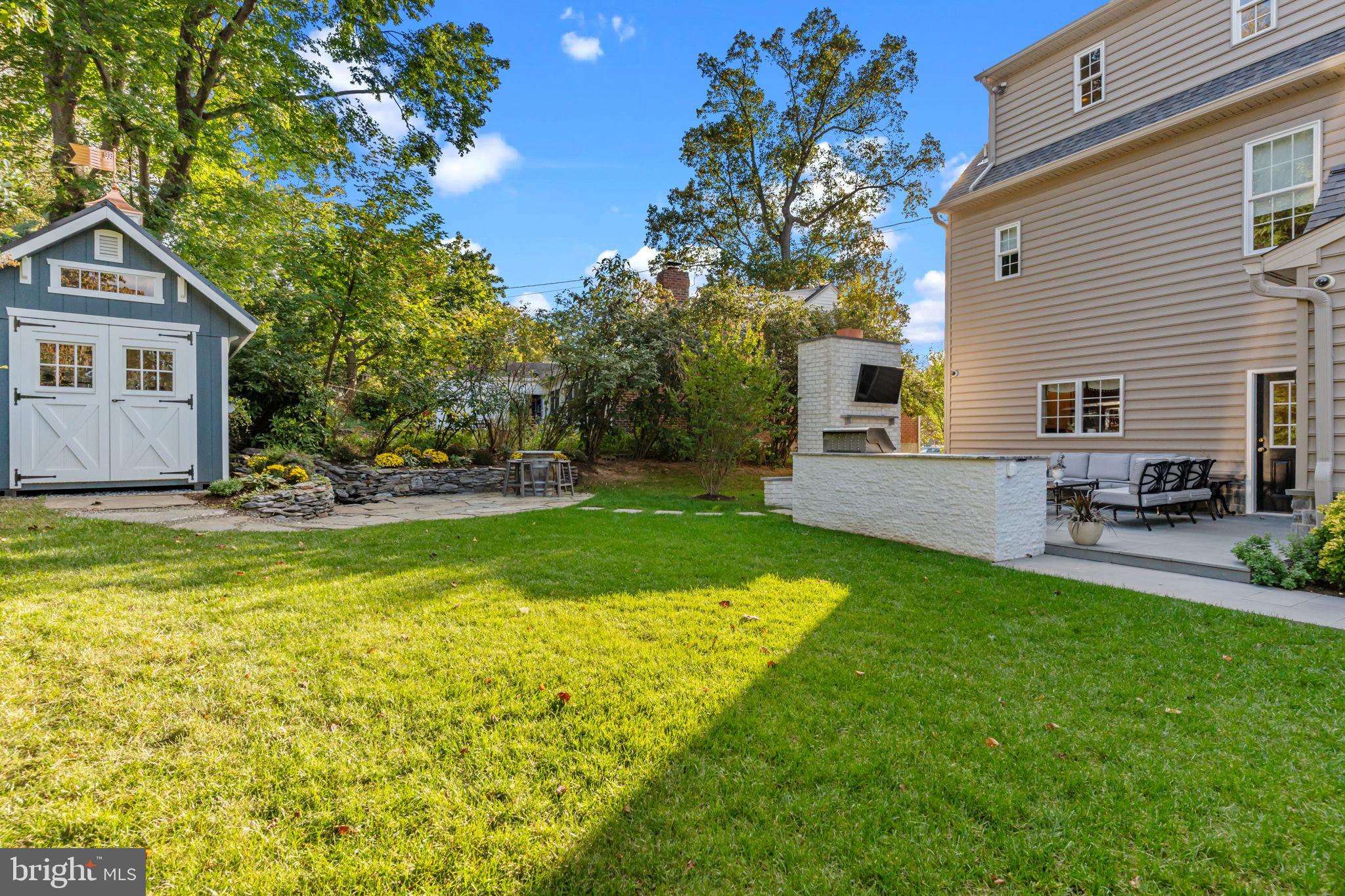201 Golf Hills Road Havertown, PA 19083 - Photo 64 of 71 a view of house with swimming pool yard and outdoor seating