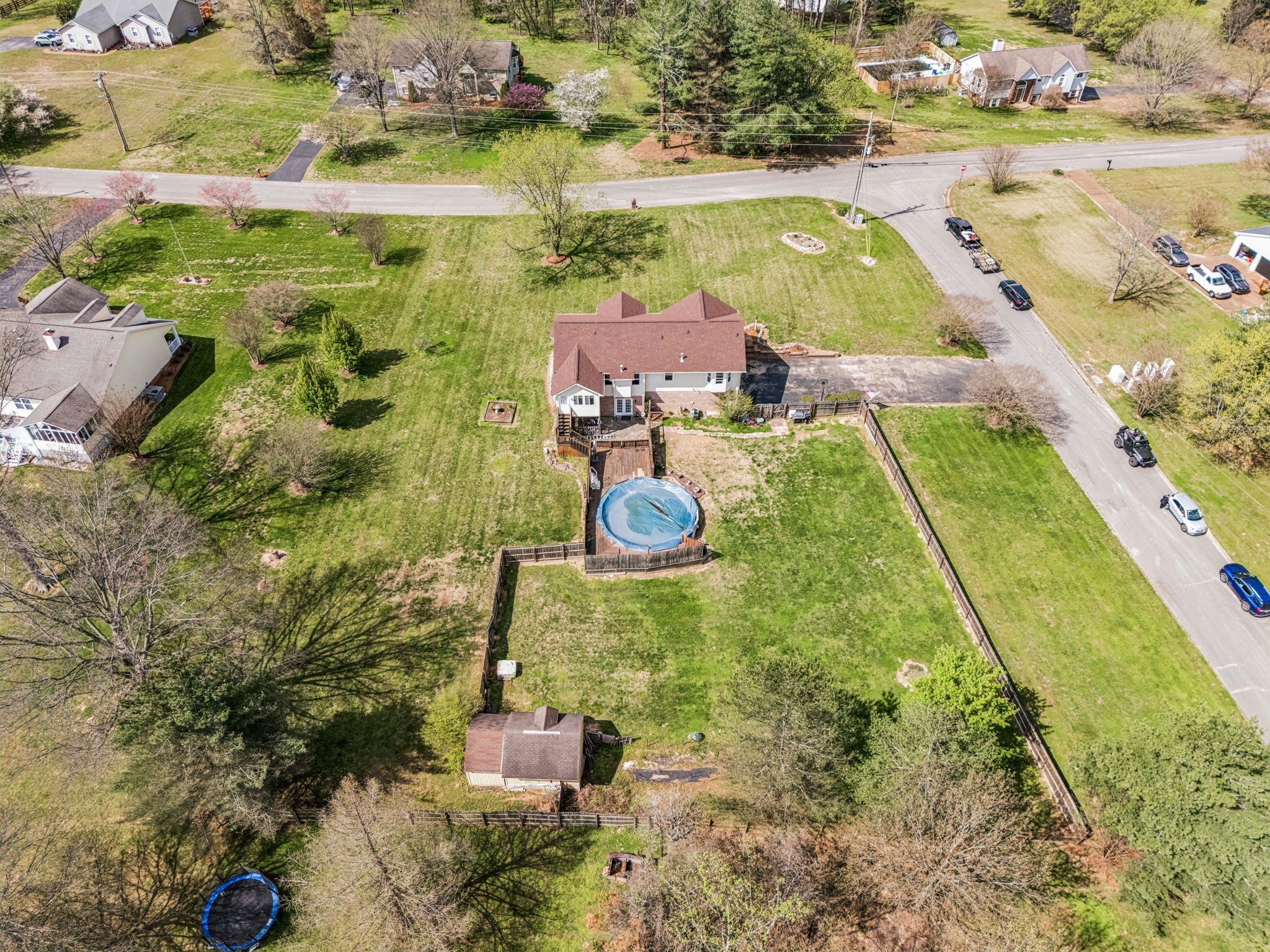 97 Oak Valley Drive Spring Hill, TN 37174 - Photo 7 of 40 an aerial view of residential houses with outdoor space