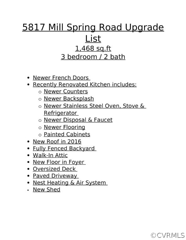 5817 Mill Spring Road Midlothian, VA 23112 - Photo 2 of 29