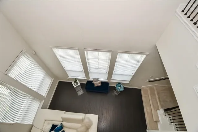 a view of kitchen with a window