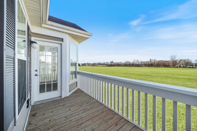 a view of balcony with outdoor space