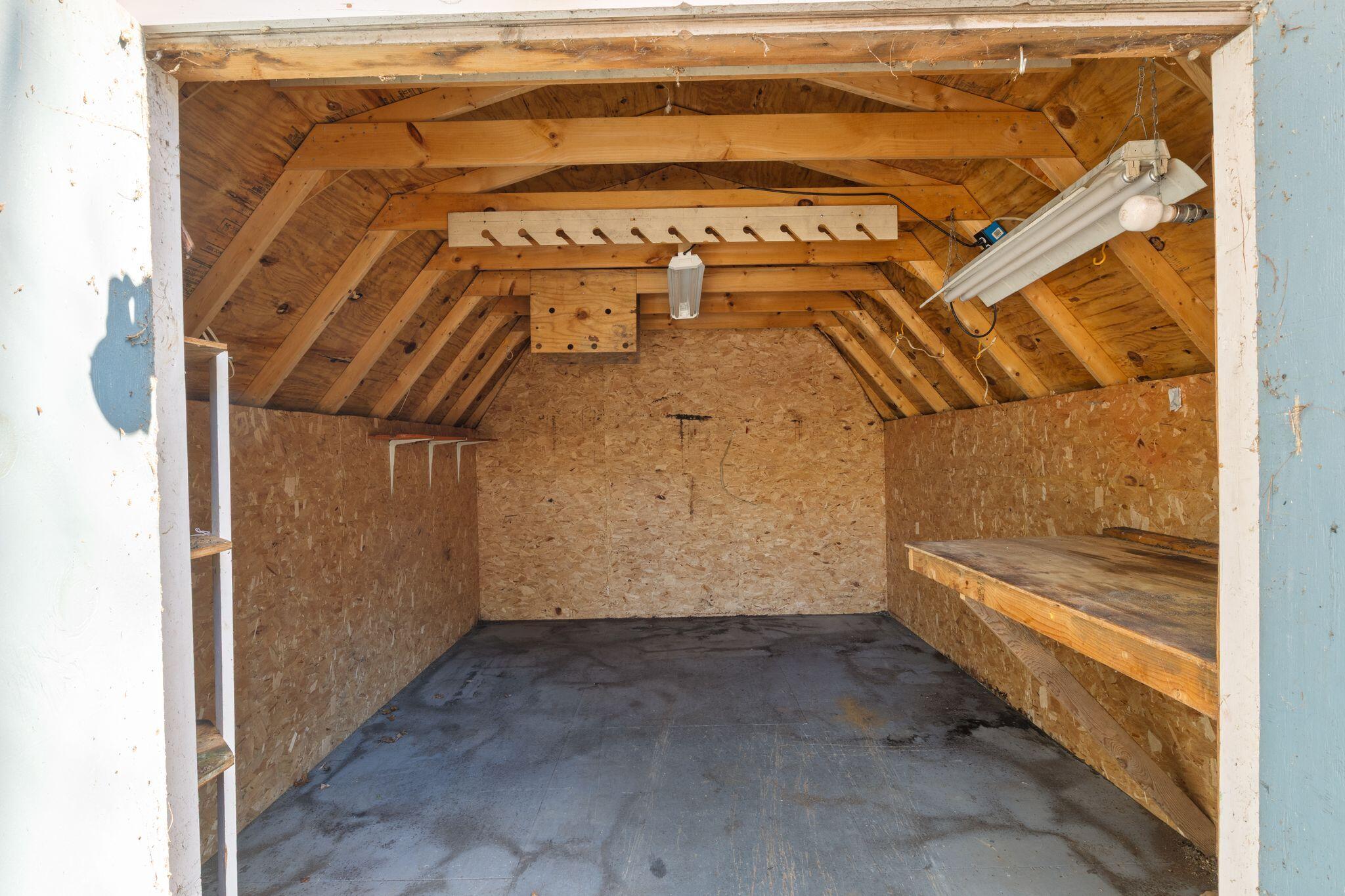 926 Meetinghouse Road Wells, ME 04090 - Photo 18 of 23 Shed w/ electricity