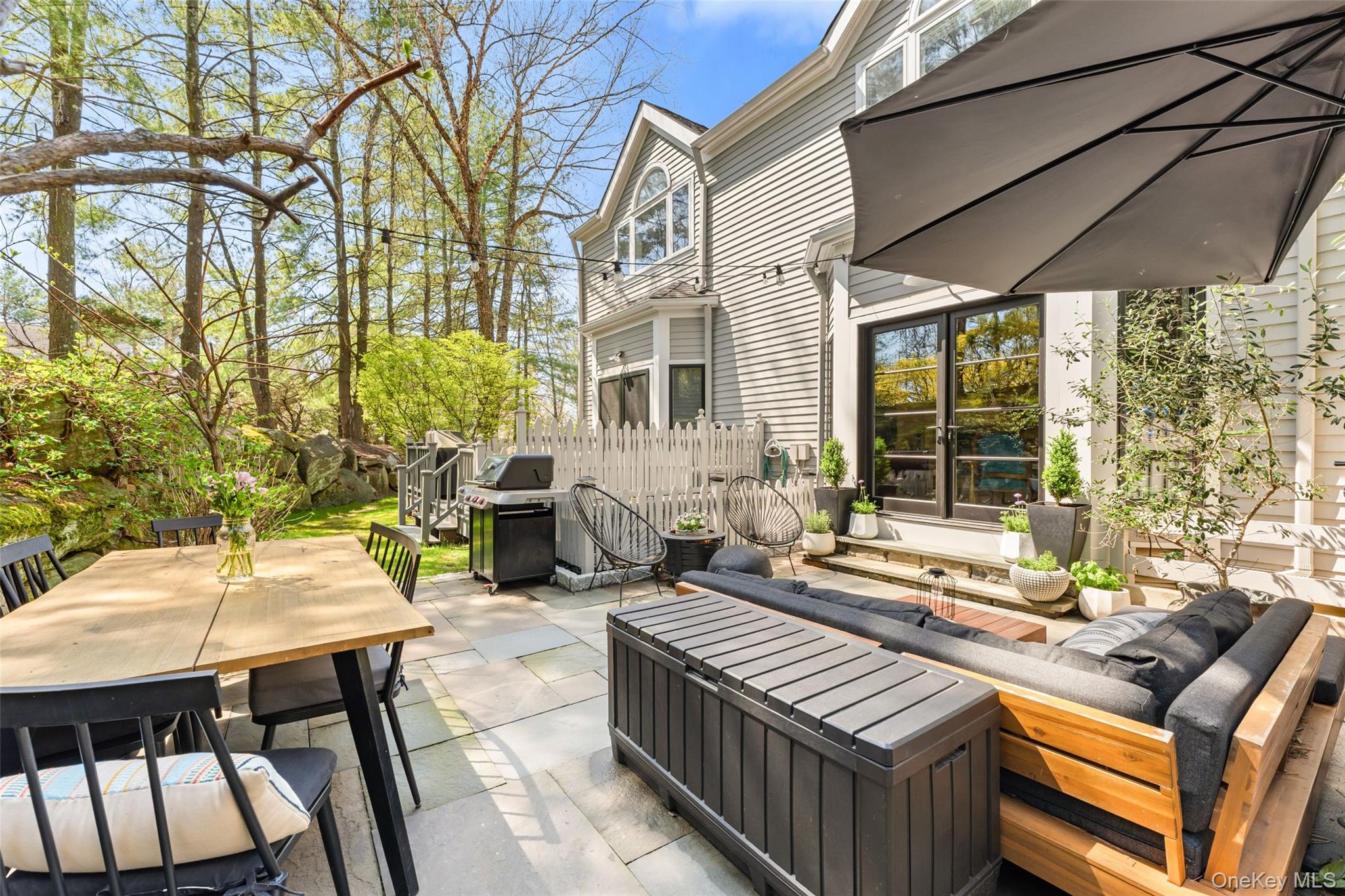 227 Boulder Ridge Road Scarsdale, NY 10583 - Photo 26 of 37 Bluestone patio