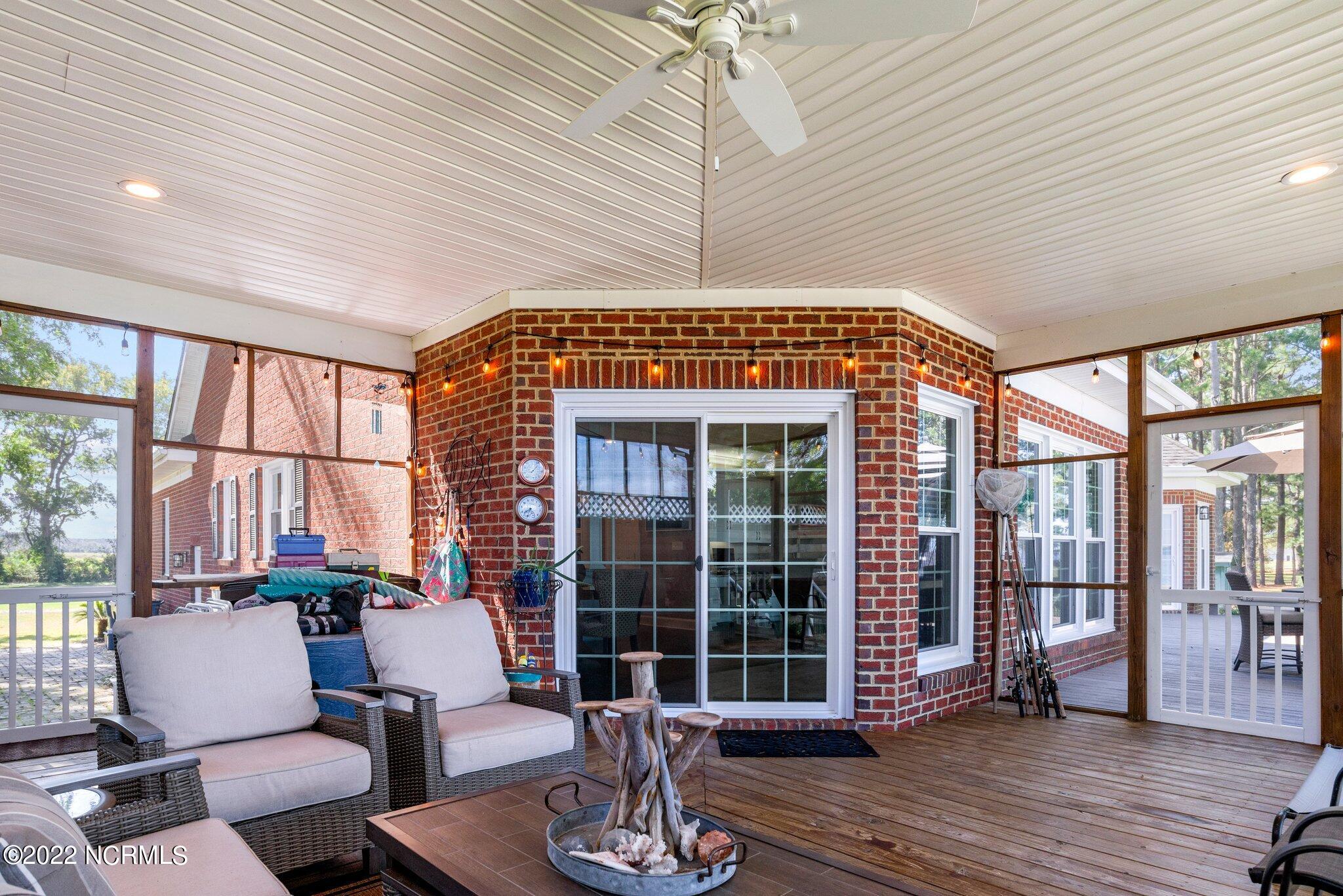 395 Summerfield Road West Roper, NC 27970 - Photo 46 of 70 46- Screened porch view