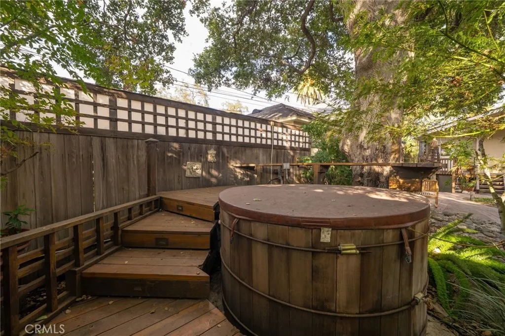 335 Harvard Avenue North Claremont, CA 91711 - Photo 38 of 71 a view of outdoor space swimming pool and deck