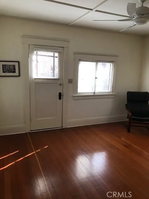 335 Harvard Avenue North Claremont, CA 91711 - Photo 40 of 71 a view of room with window and wooden floor