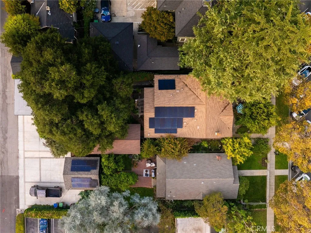 335 Harvard Avenue North Claremont, CA 91711 - Photo 59 of 71 an aerial view of a house