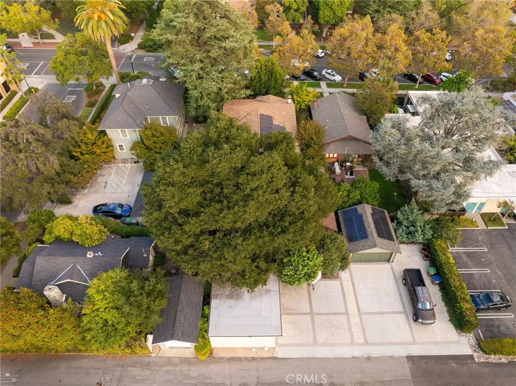 335 Harvard Avenue North Claremont, CA 91711 - Photo 62 of 71 an aerial view of residential house with outdoor space