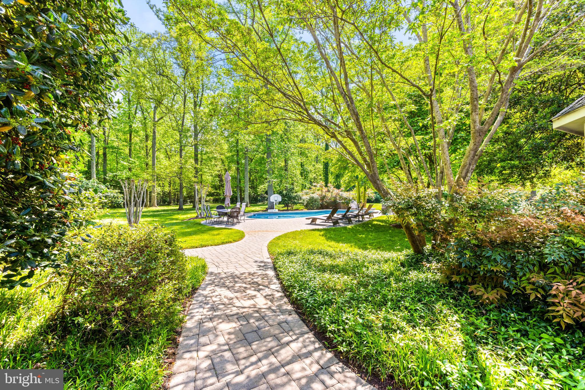 1552 Shipsview Road Annapolis, MD 21409 - Photo 70 of 129 Paver path to inground saltwater pool