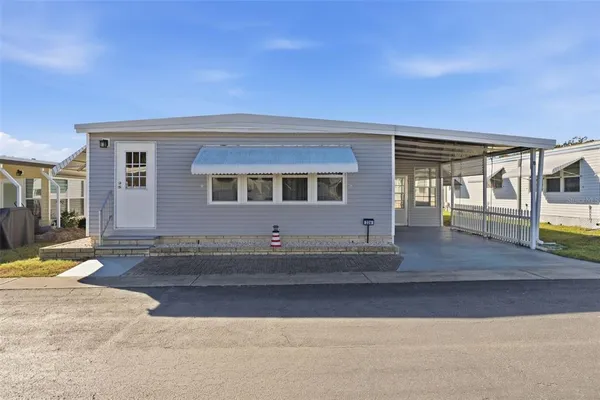 a view of a house with a outdoor space