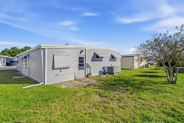 a view of a house with a window