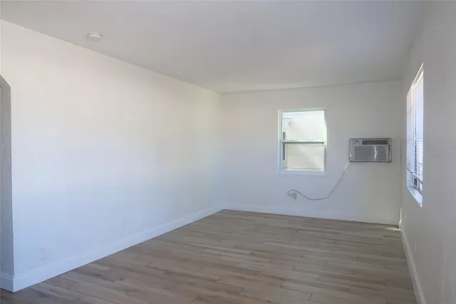 wooden floor in an empty room