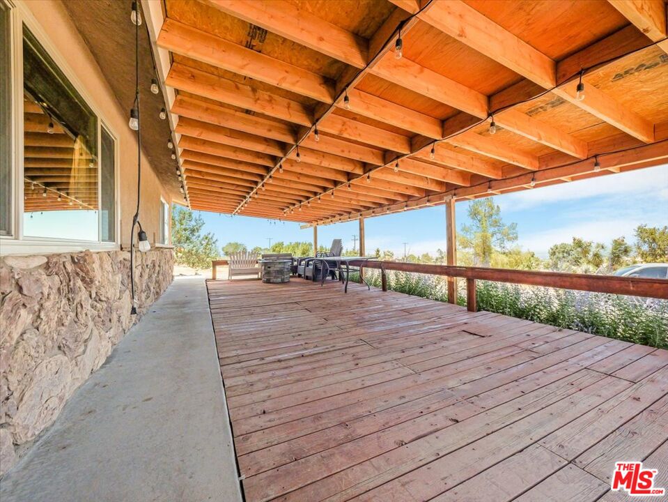9446 Green Road Pinon Hills, CA 92372 - Photo 16 of 24 a view of a backyard