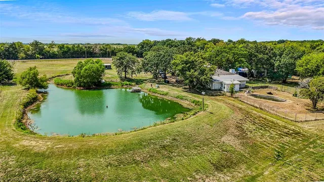 a view of a house with a patio