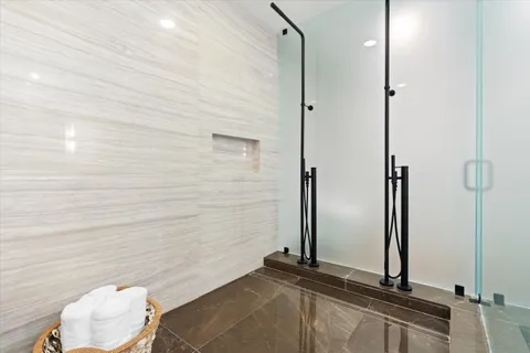 a view of a yard with a trees