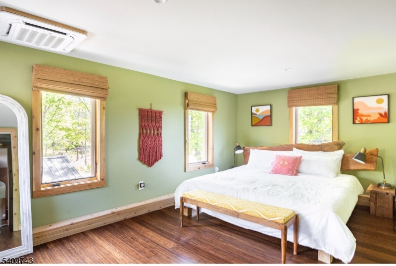 62 Mt Pleasant Road Columbia, NJ 07832 - Photo 41 of 46 a bedroom with a bed and windows