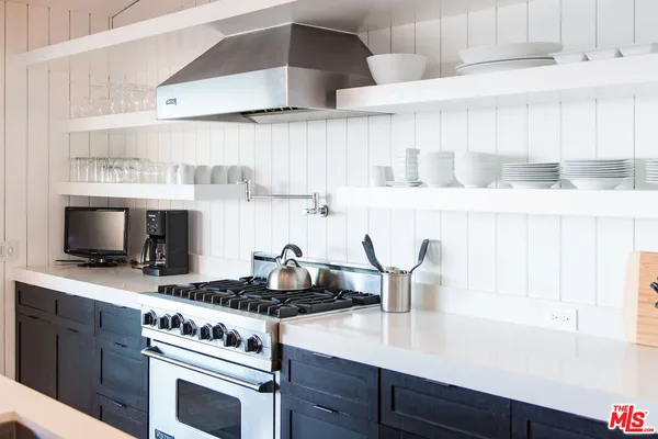 a view of an ocean beach