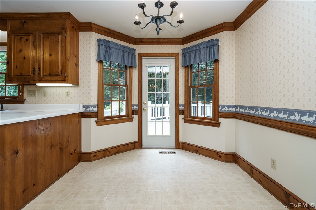12901 Rivers Bend Road Chester, VA 23836 - Photo 13 of 29 a view of an empty room with a window