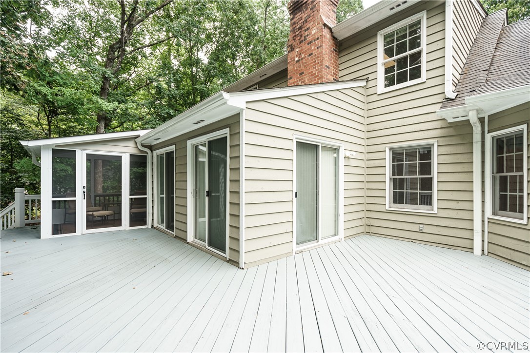 12901 Rivers Bend Road Chester, VA 23836 - Photo 28 of 29 a view of a house with a porch