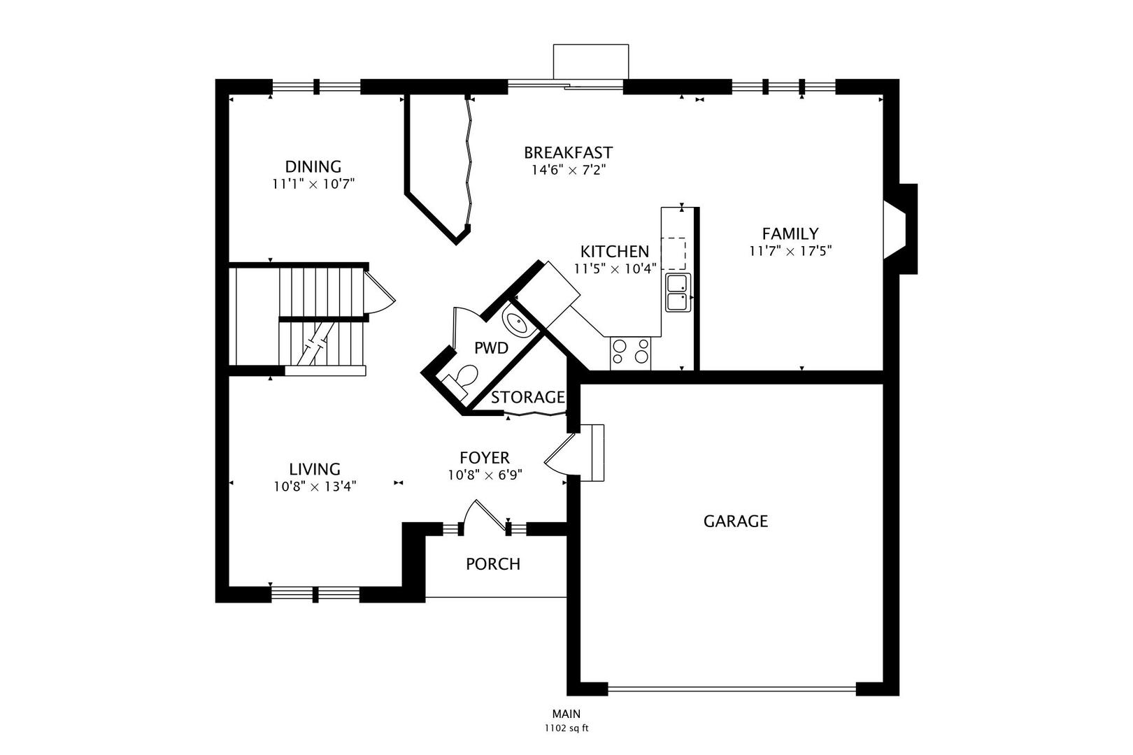 926 South W Avenue Waukegan, IL 60085 - Photo 42 of 45 a picture of a wall with a white wall and a painting