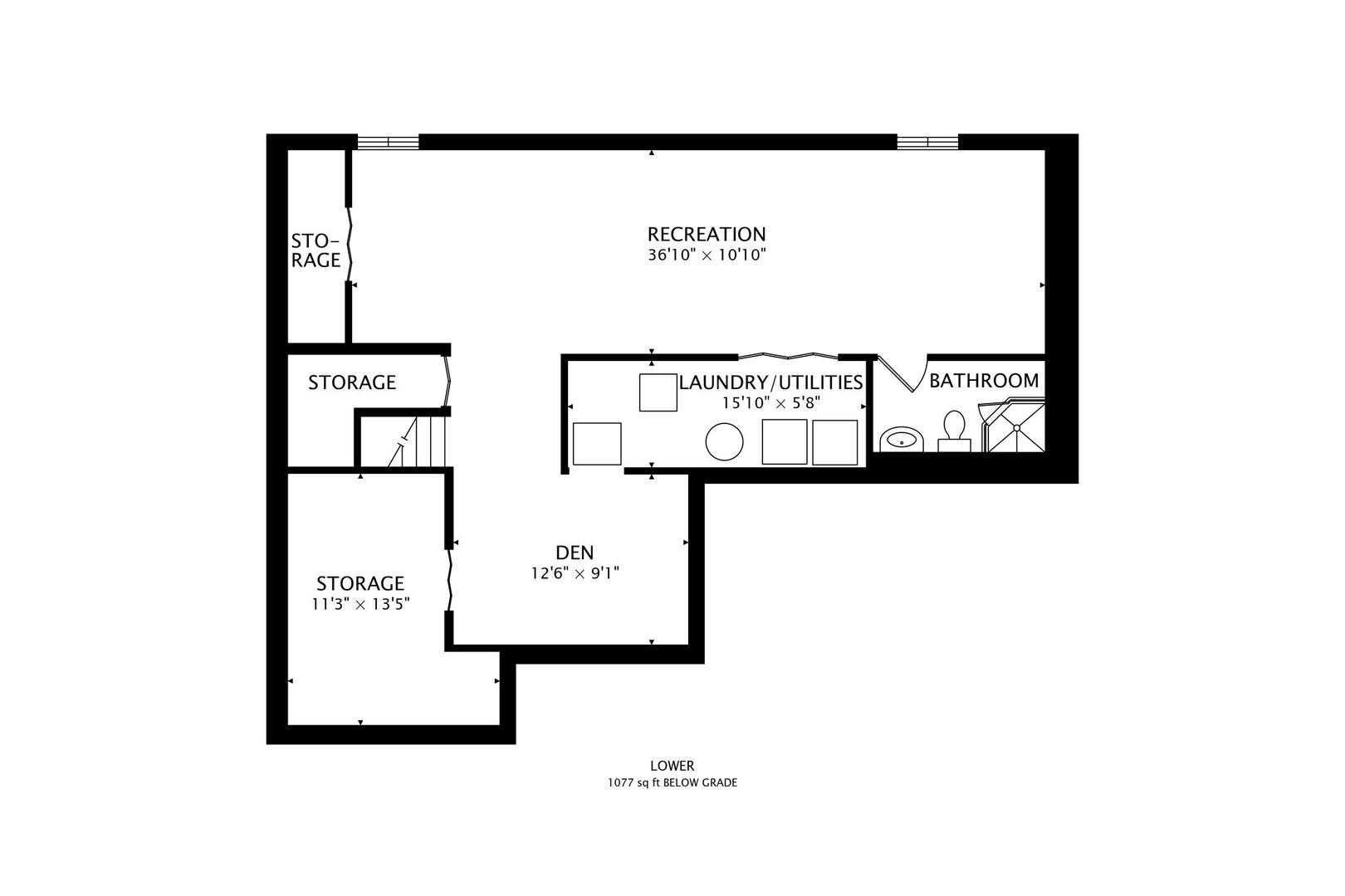 926 South W Avenue Waukegan, IL 60085 - Photo 44 of 45 a picture of a wall with a white wall with a white wall