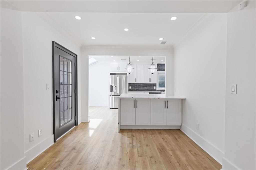 120 Mt Vernon Circle Atlanta, GA 30338 - Photo 8 of 44 a view of kitchen with wooden floor
