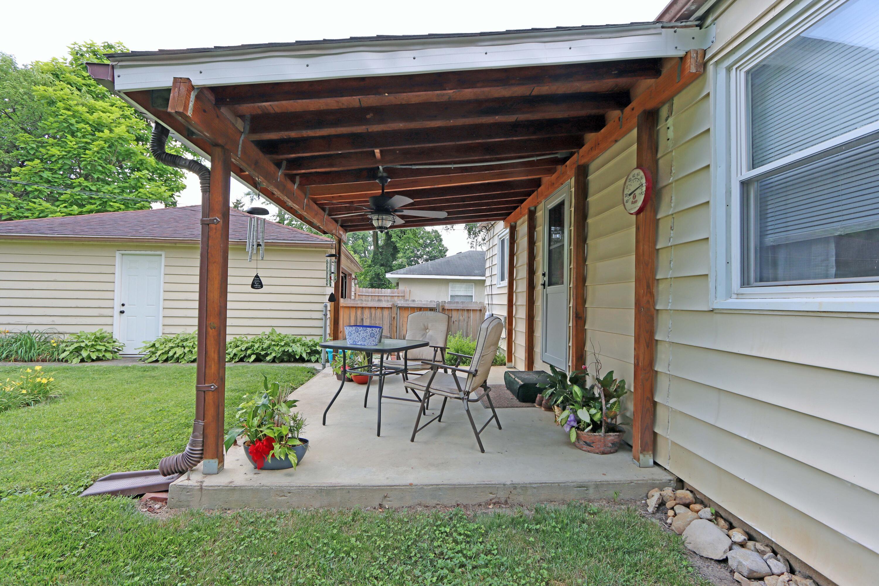 2717 Tudor Road Columbus, OH 43209 - Photo 43 of 51 Relax on the covered Patio