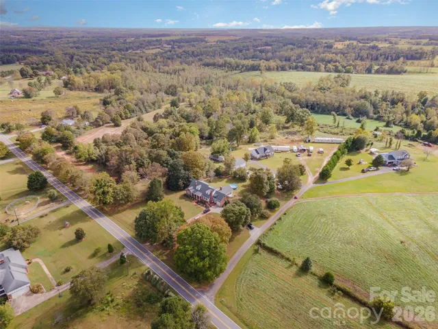 a view of a city with mountains