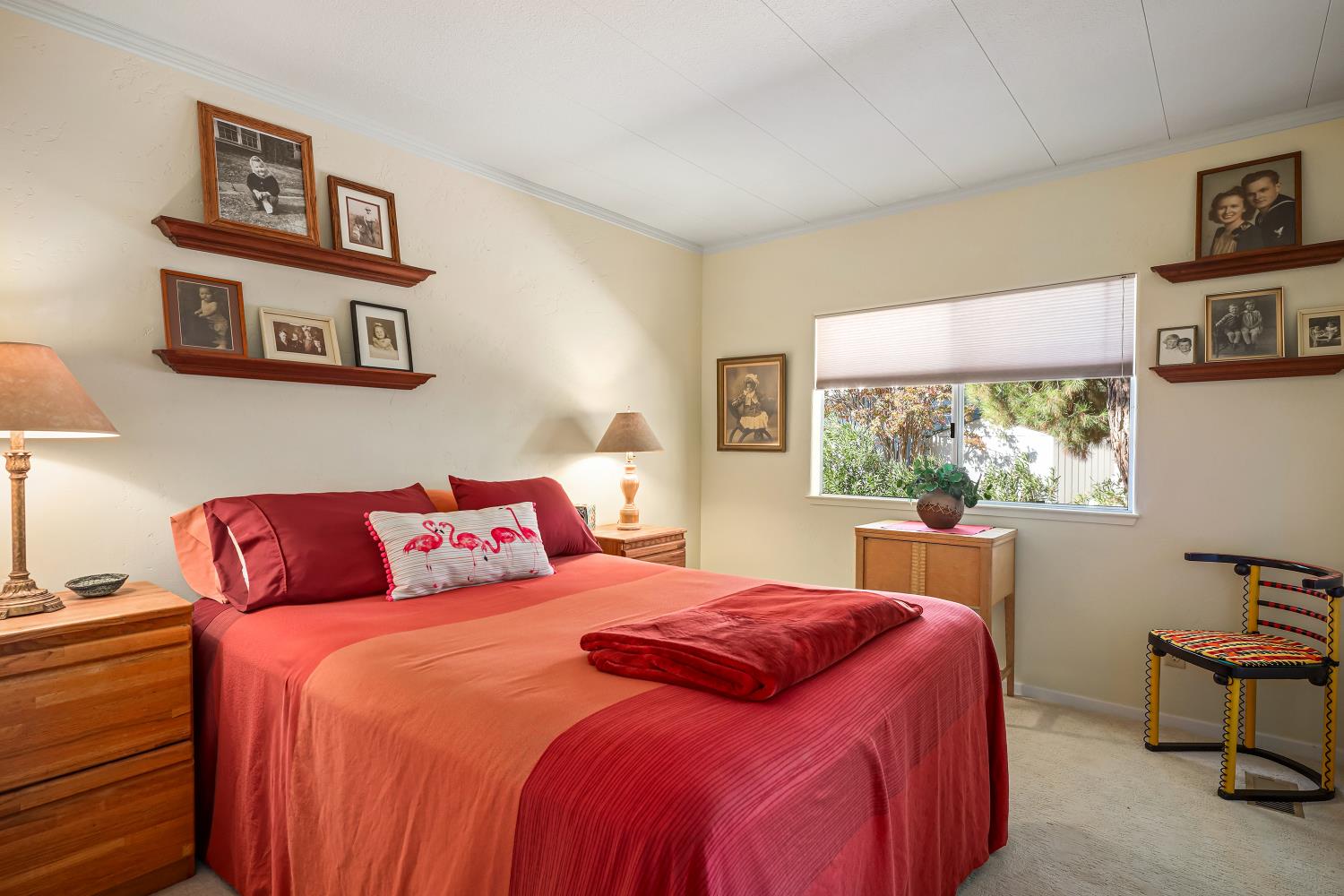 1330 Calaveritas Road, Unit 62 San Andreas, CA 95249 - Photo 23 of 47 a bedroom with a bed and a window