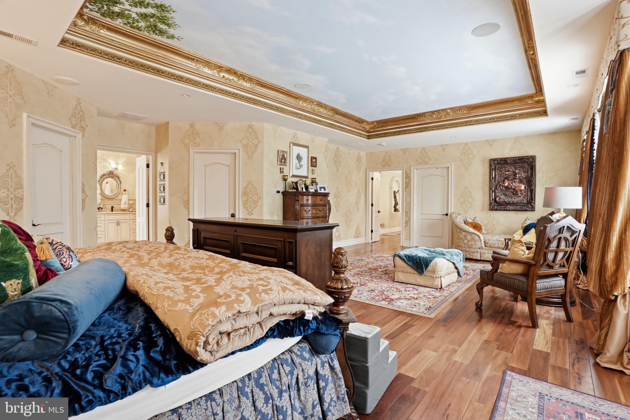 1066 Washington Crossing Road Washington Crossing, PA 18977 - Photo 23 of 92 a living room with furniture and wooden floor