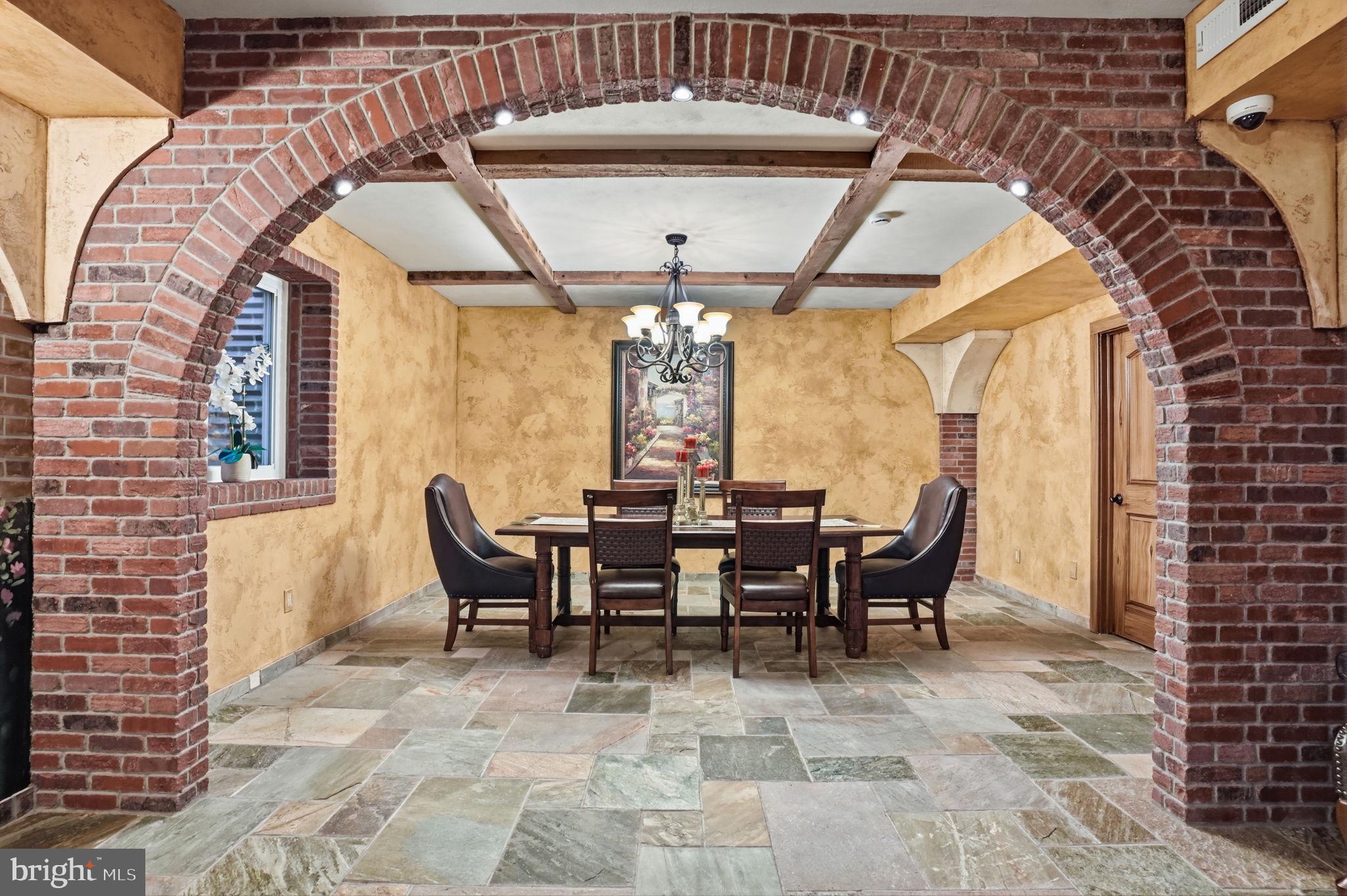 1066 Washington Crossing Road Washington Crossing, PA 18977 - Photo 60 of 92 a view of a dining room with furniture and window