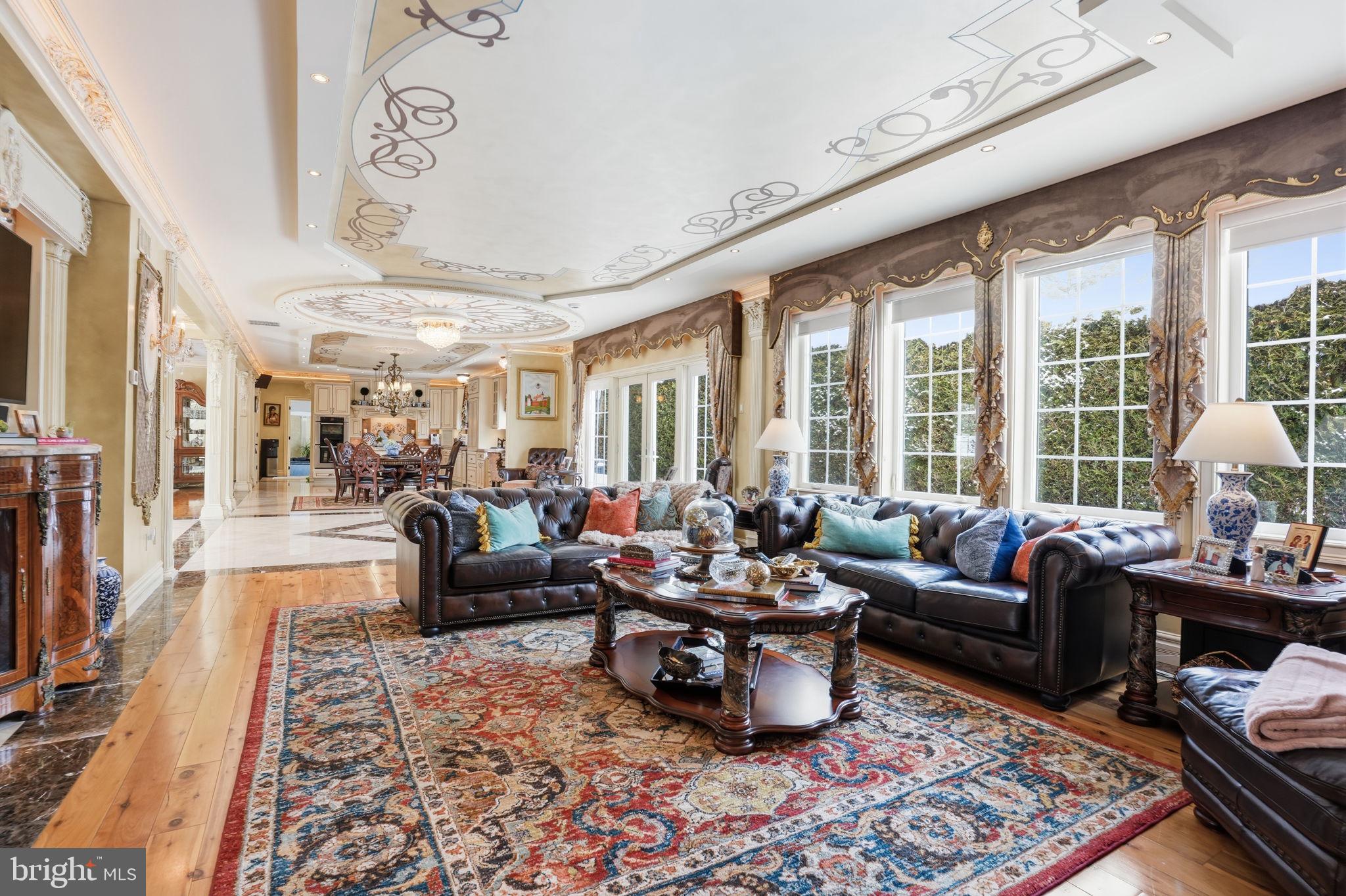1066 Washington Crossing Road Washington Crossing, PA 18977 - Photo 10 of 92 a living room with furniture or couch and a large window
