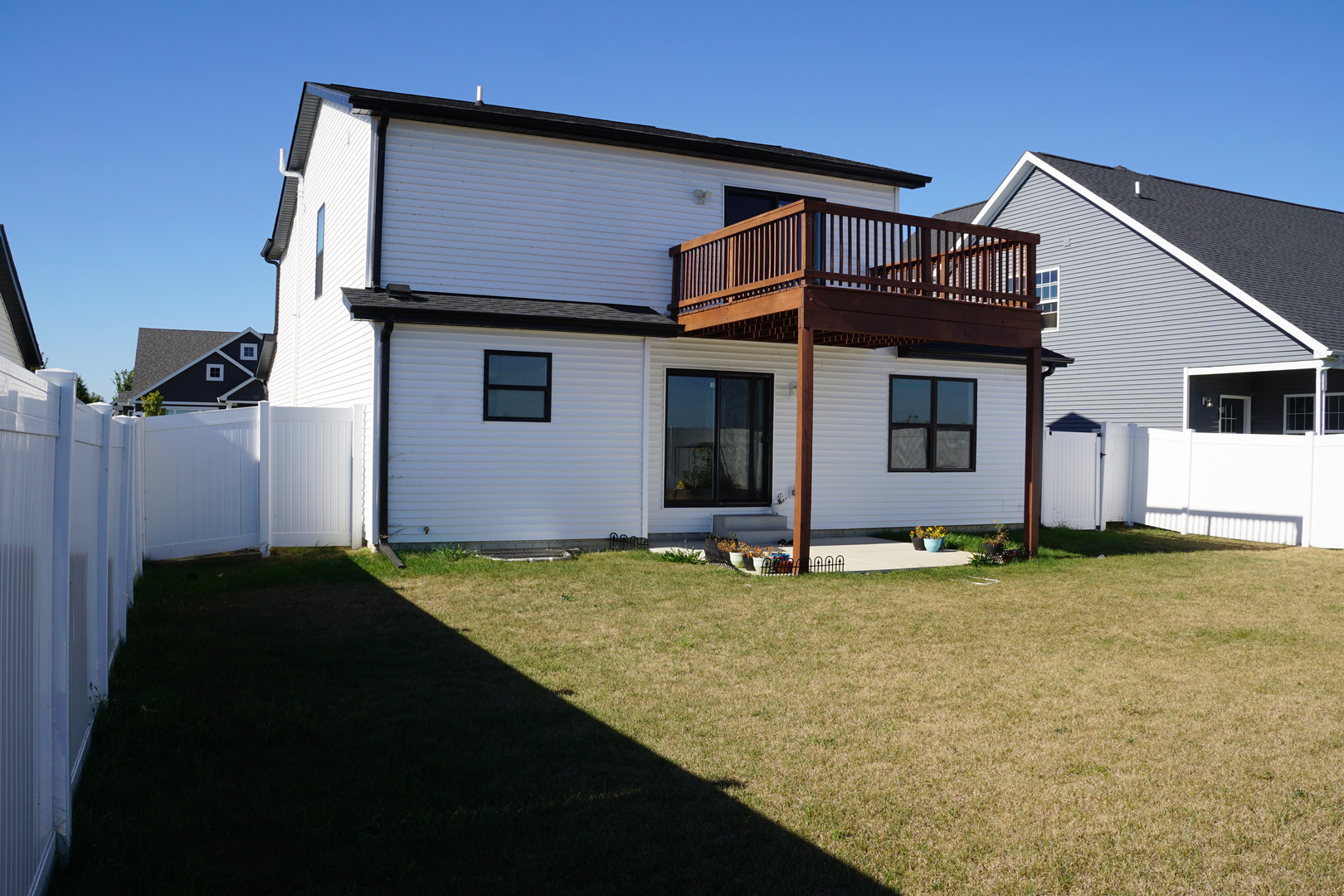 752 Kristin Drive Normal, IL 61761 - Photo 35 of 36 a view of a house with backyard and garden
