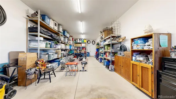 a view of a storage & utility room