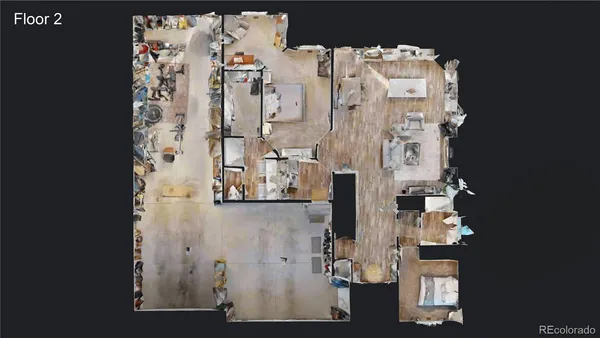 view of a house with a fountain