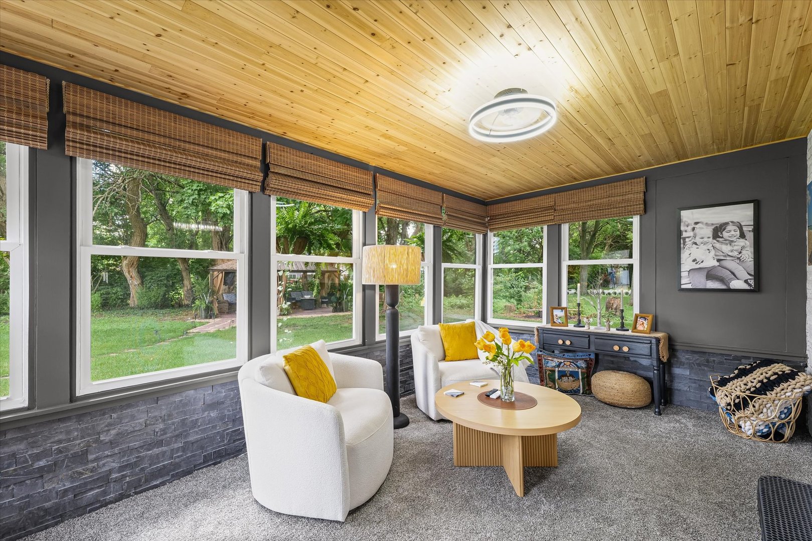 5 Golfview Drive Savoy, IL 61874 - Photo 21 of 42 a living room with furniture and a large window