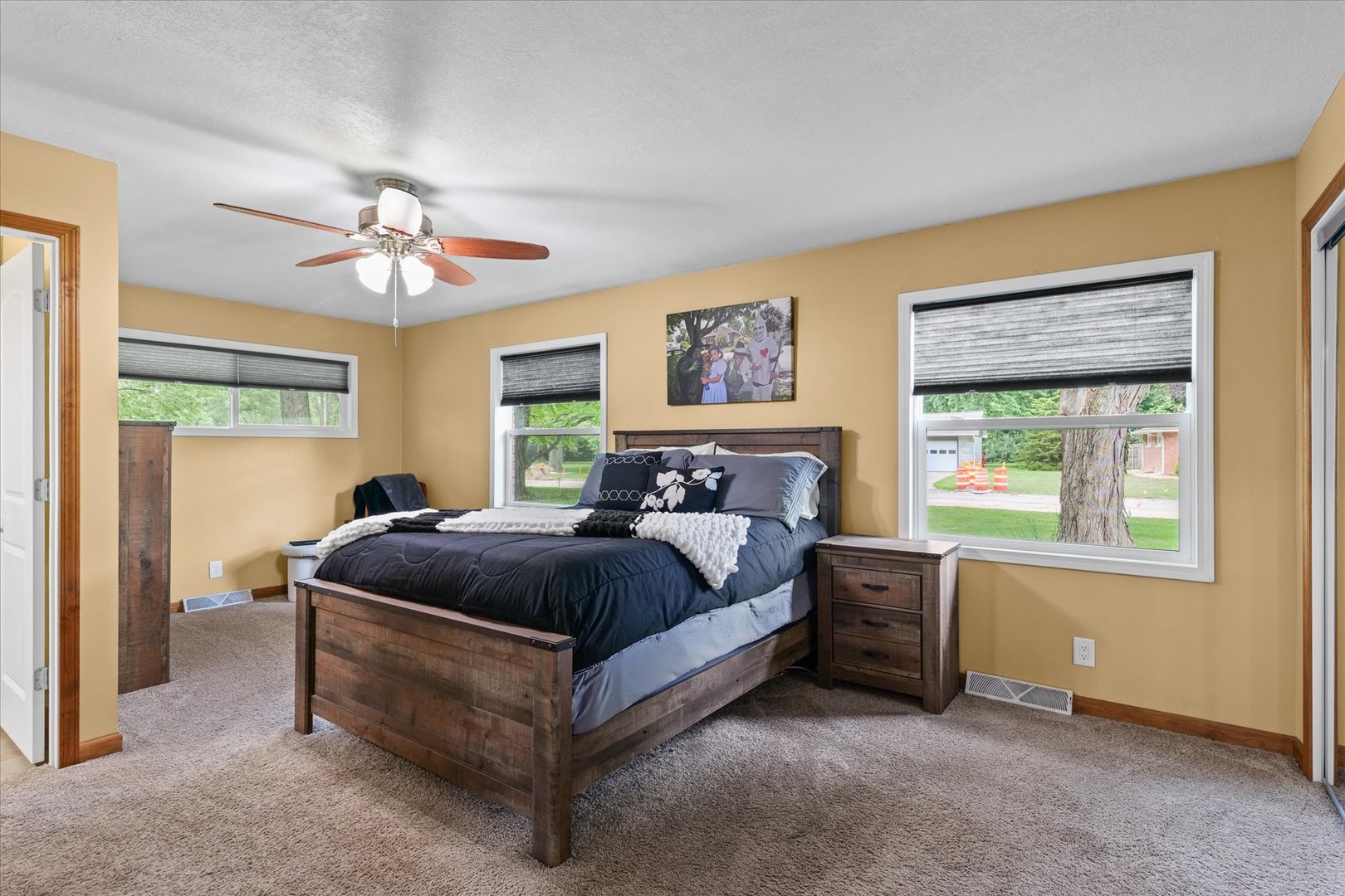 5 Golfview Drive Savoy, IL 61874 - Photo 23 of 42 a spacious bedroom with a bed and a window