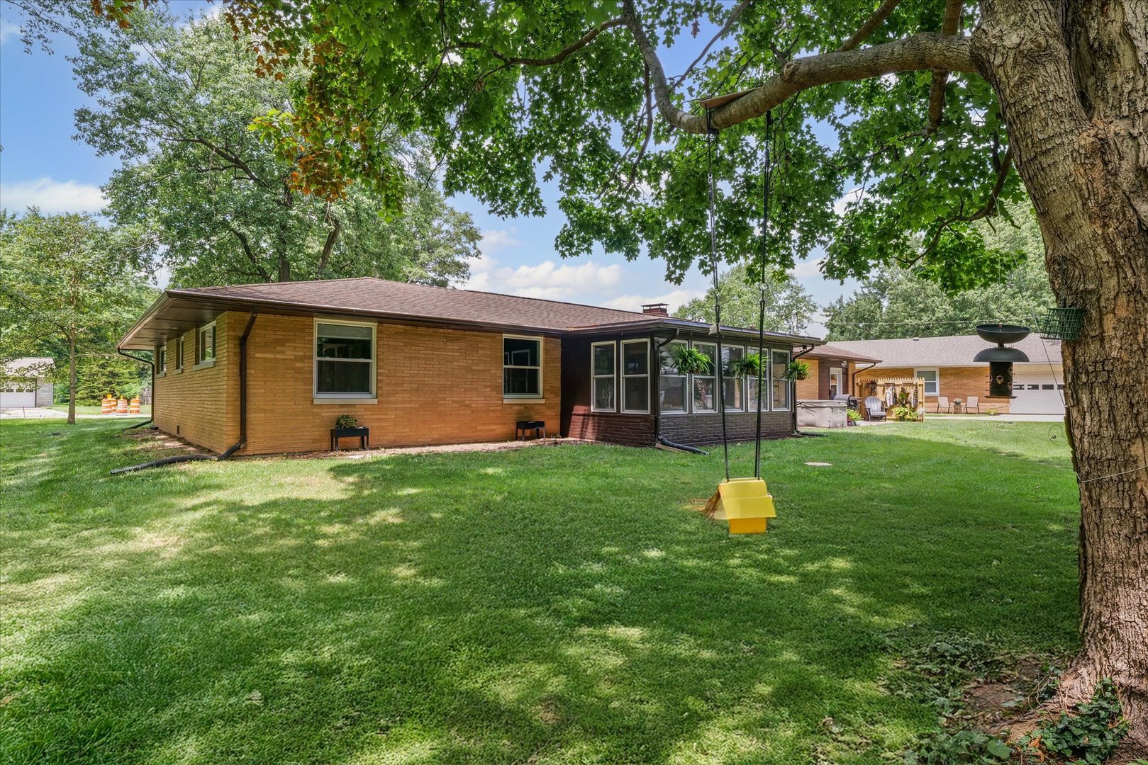 5 Golfview Drive Savoy, IL 61874 - Photo 36 of 42 a view of a house with a backyard