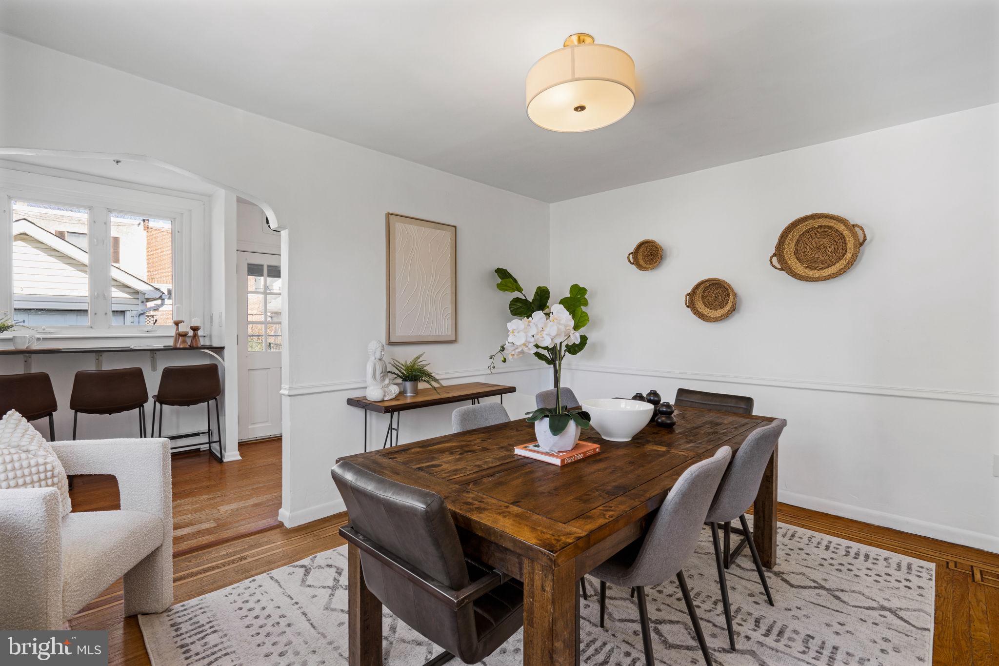 264 Pancoast Avenue Springfield, PA 19064 - Photo 15 of 38 a view of a dining room with furniture and chandelier