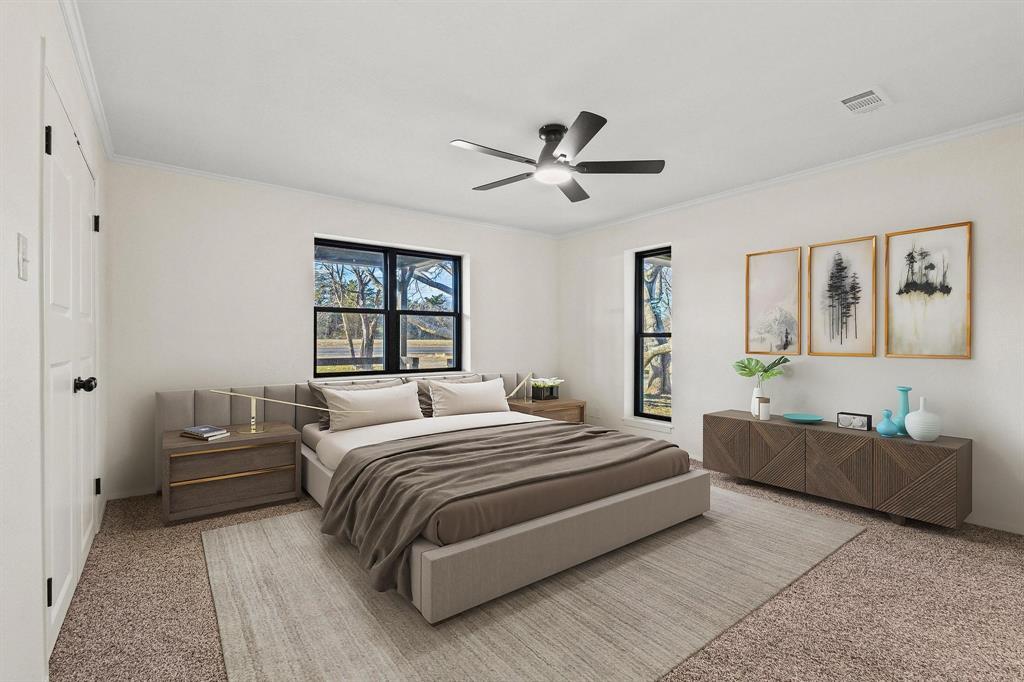 2760 Fm 1897 Bells, TX 75414 - Photo 15 of 34 a bedroom with a bed and window