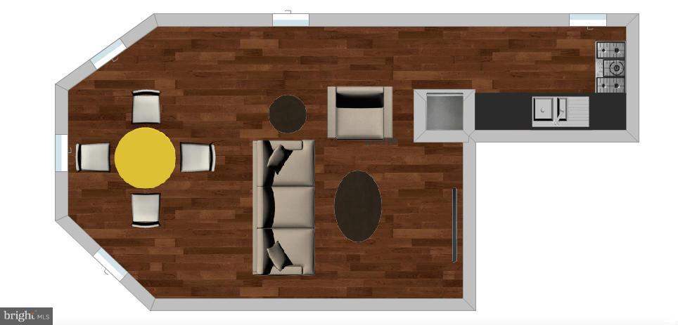 1851 Columbia Road Northwest, Unit 409 Washington, DC 20009 - Photo 9 of 30 Suggested Living Room Layout