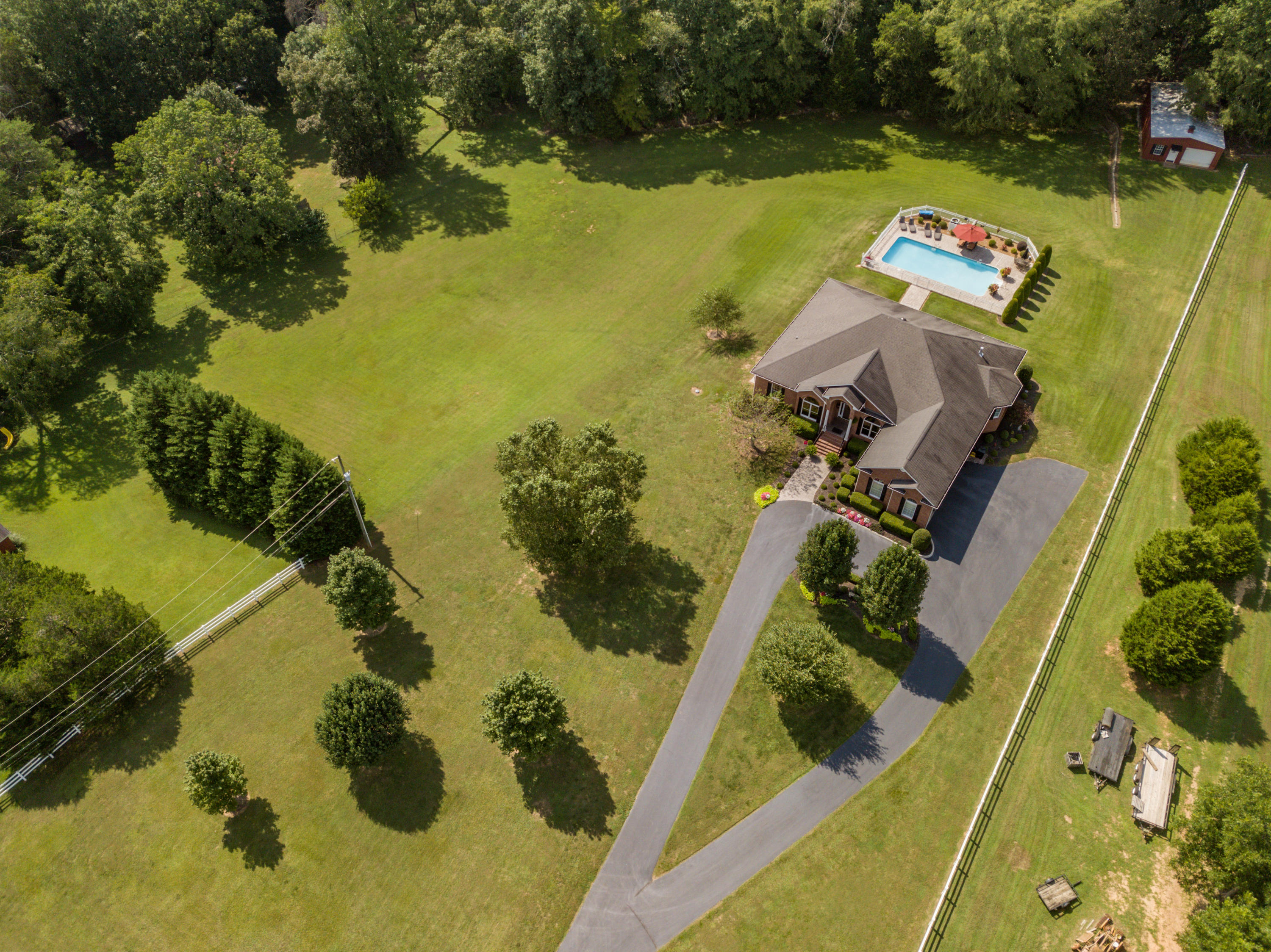 715 Barker Road Hixson, TN 37343 - Photo 54 of 55 715-Barker-High-Res-Aerial-16