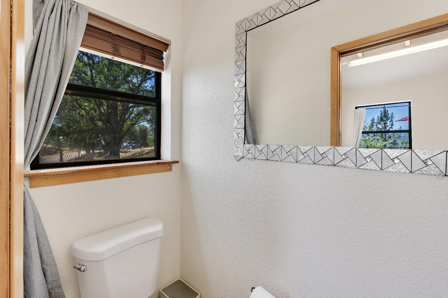 2261 Sand Ridge Road El Dorado, CA 95623 - Photo 22 of 61 a bathroom with a toilet a sink and a window