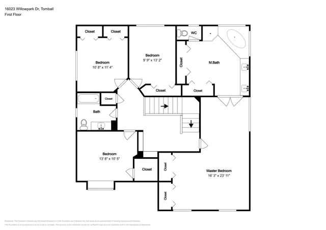 $2,300 | 16023 Willowpark Drive, Tomball, TX 77377